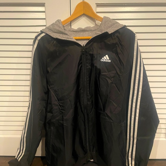 adidas Originals Jackets & Blazers - Adidas reversible hoodie